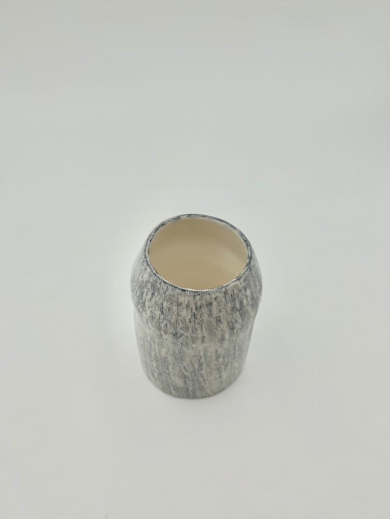 Vaso a Righe Effetto Matita