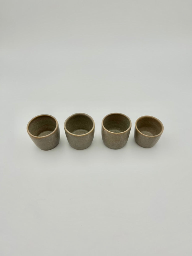 Set 4 Tazze Grigie