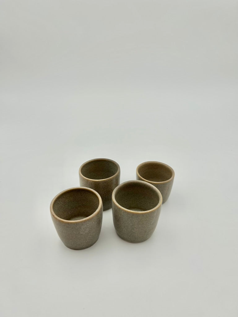 Set 4 Tazze Grigie
