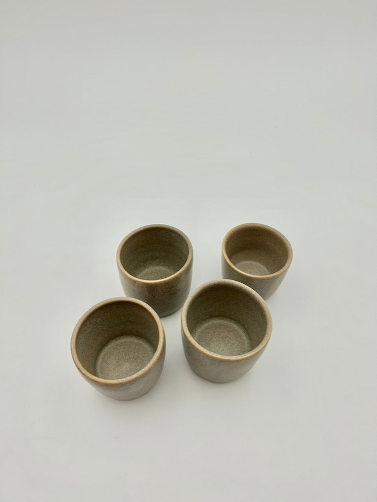 Set 4 Tazze Grigie