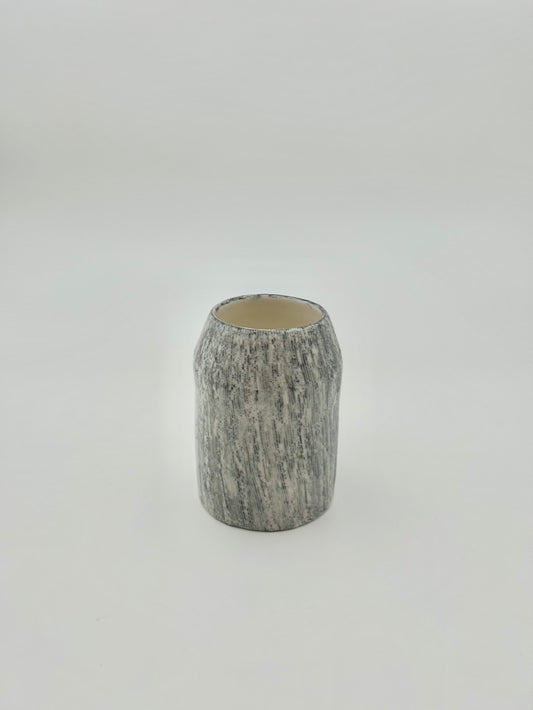 Vaso a Righe Effetto Matita