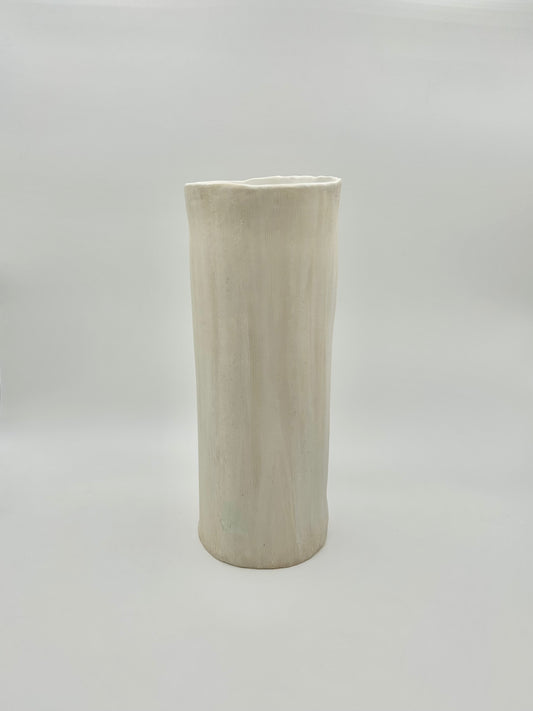 Vaso Bambù Bianco