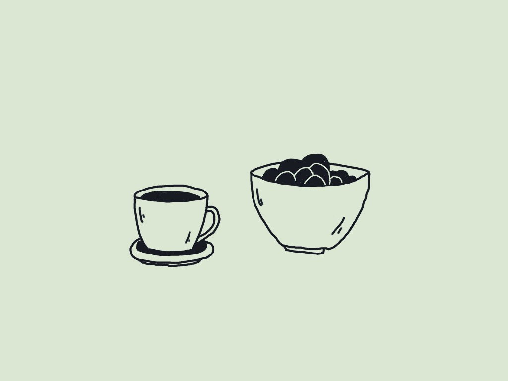 Breakfast set \ modellazione e decorazione